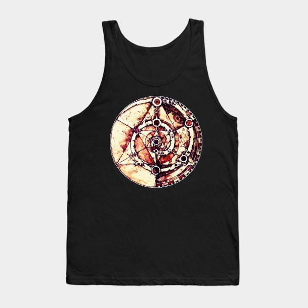 The Dark Crystal Combo Skekses Triangles And Mysts Spirals Tank Top by Bevatron